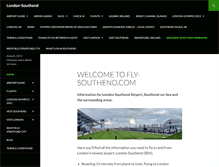 Tablet Screenshot of fly-southend.com